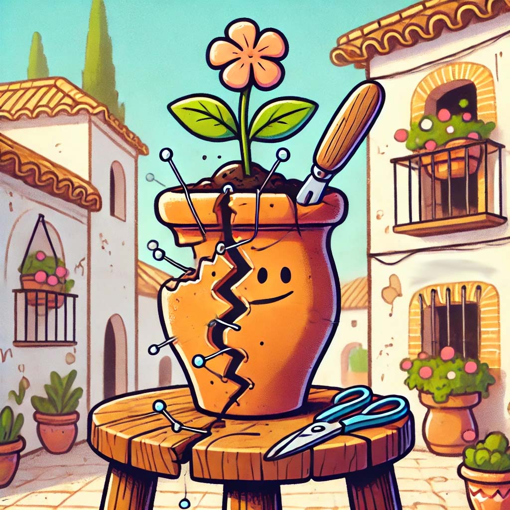 Ilustración de la palabra laña